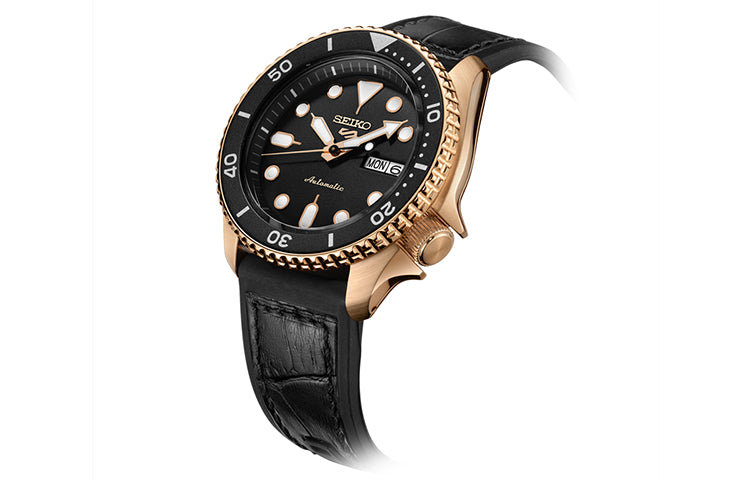 Men's SEIKO No. 5 Mechanical Classic Watch Black SRPD76K1
