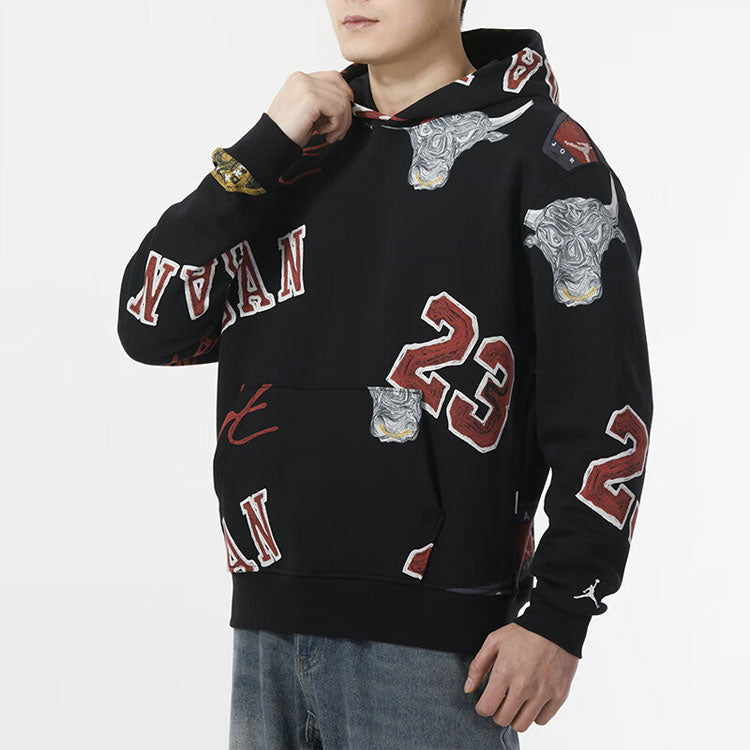 Air Jordan Brooklyn Fleece Pullover Hoodie 'Black' FN4546-010