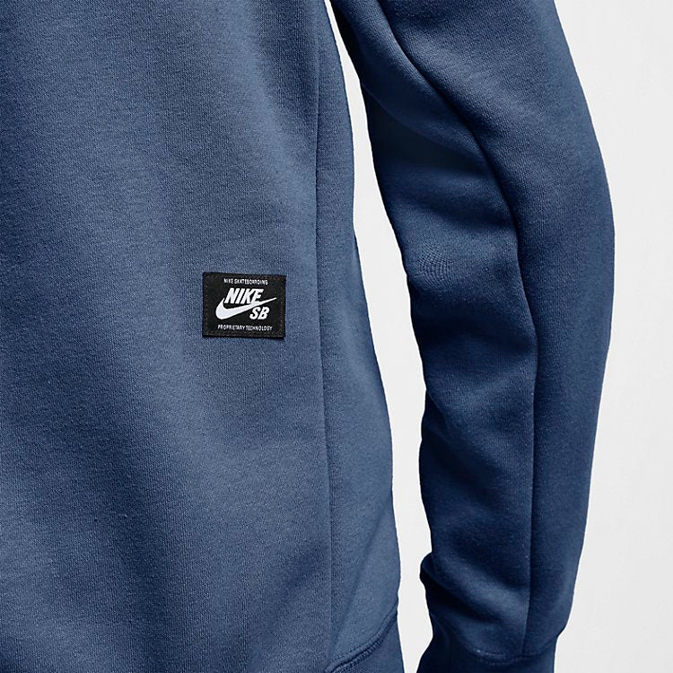 Nike SB Icon Hoodie 'Mystic Navy Vast Grey' AJ9733-469