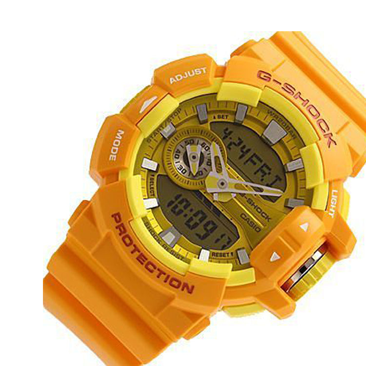 CASIO G-Shock Analog-Digital 'Yellow' GA-400A-9A