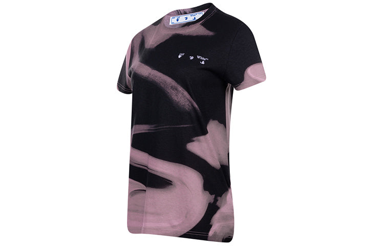 (WMNS) Off-White Liquid Melt Casual Tee 'Nude White' OWAA049R21JER0023101