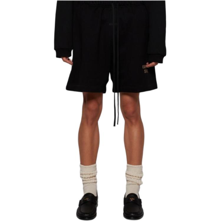 Fear of God Essentials Fleece Soccer Short 'Black' 160BT242000F