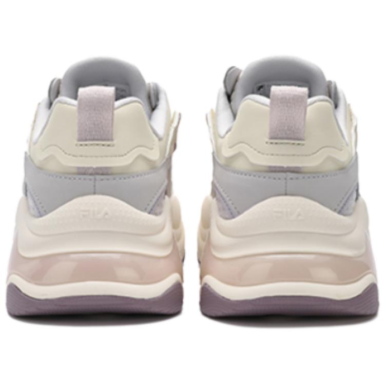 (WMNS) FILA FUSION BUBBLE Platform Sneakers 'White Grey Purple' T12W341301_FGN