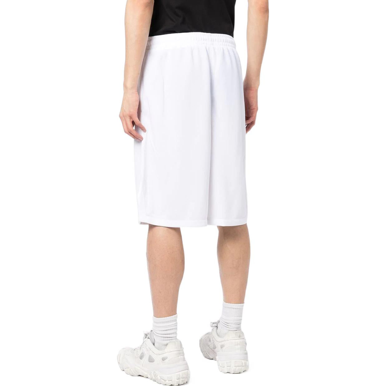 Off-White Wave Outl Diagonal Mesh Shorts OMCB076F22FAB0011011