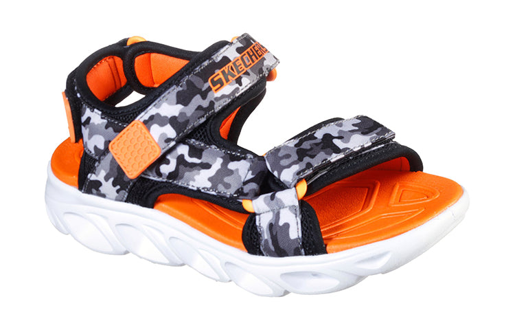 Skechers Hypno Splash Sandals K Black/Orange 400077L-BGOR