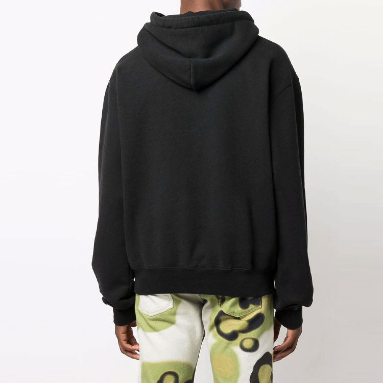 HERON PRESTON FW21 Split Herons Hoodie 'Black' HMBB021F21JER0011022
