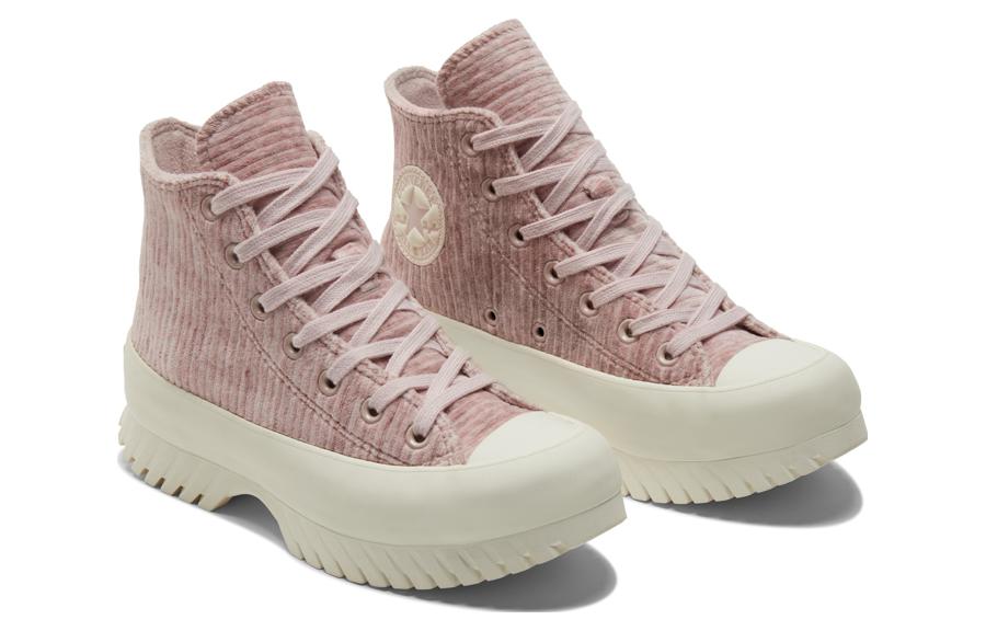 Converse Chuck Taylor All Star Lugged 2.0 High 'Striped Knit - Stone Mauve' A03243C
