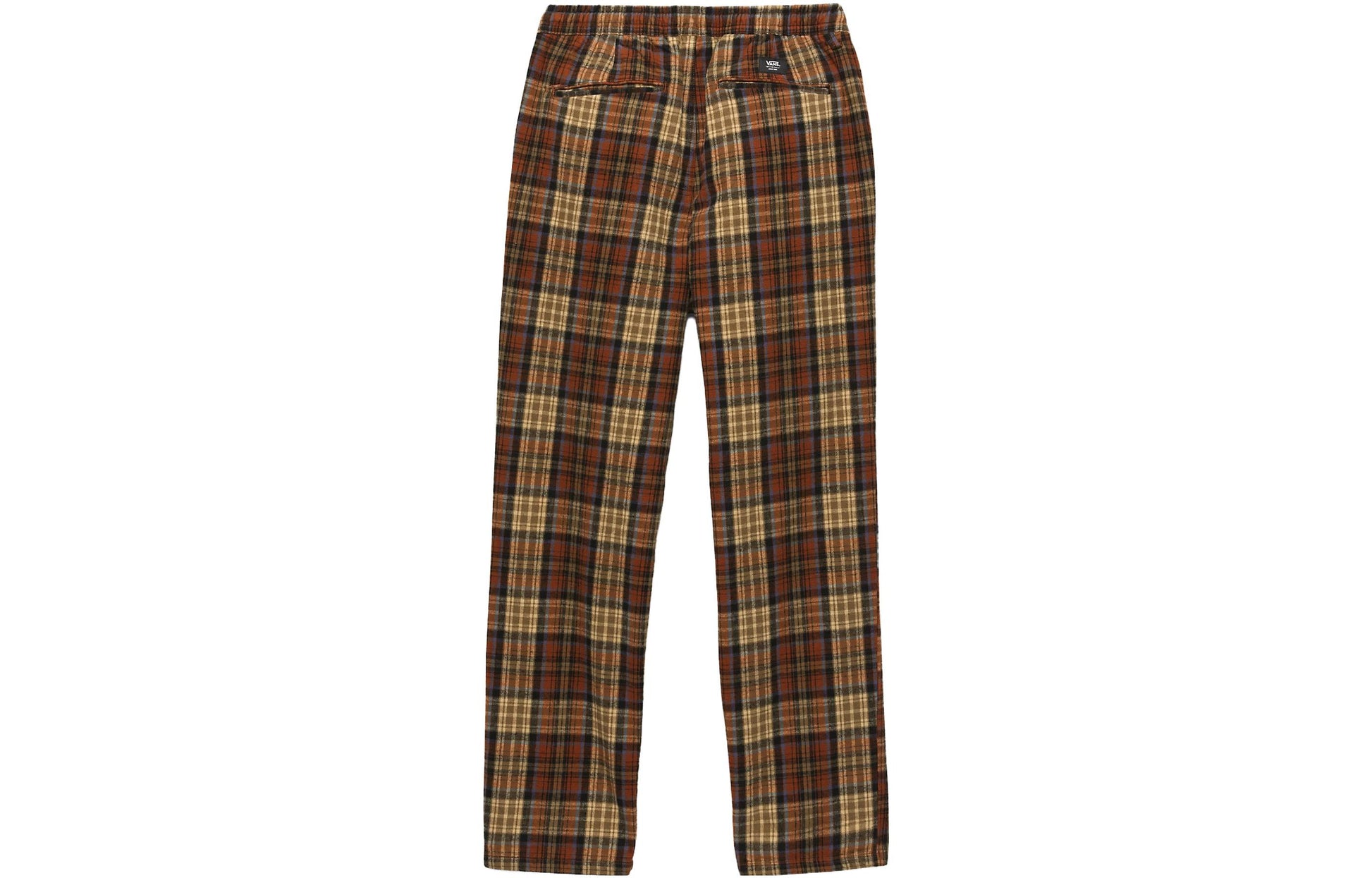 Vans Range Loose Tapered Flannel Trousers 'Red Brown' VN0008MZCBC