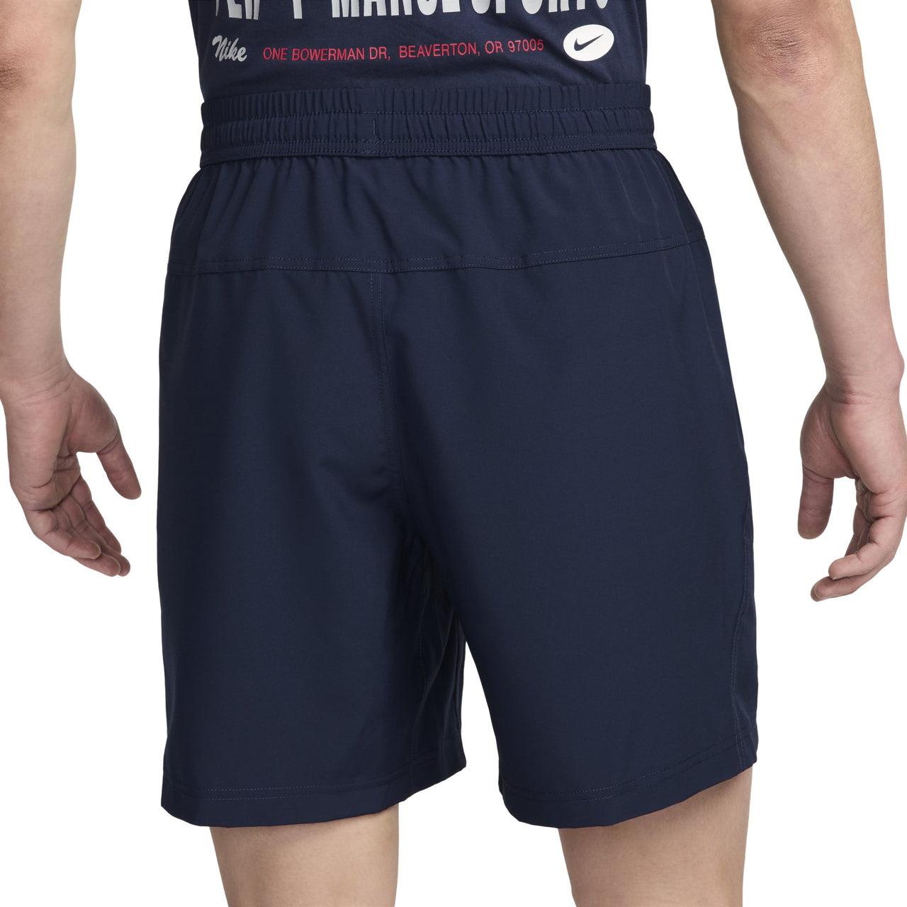 Nike Form Dri-FIT 7" Unlined Fitness Shorts 'Navy White' FN3993-451