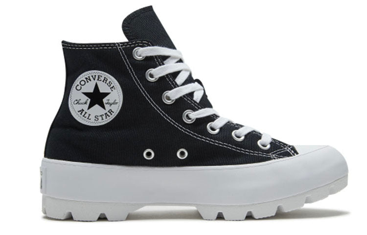 (WMNS) Converse Chuck Taylor All Star High Lugged 'Black' 565901C