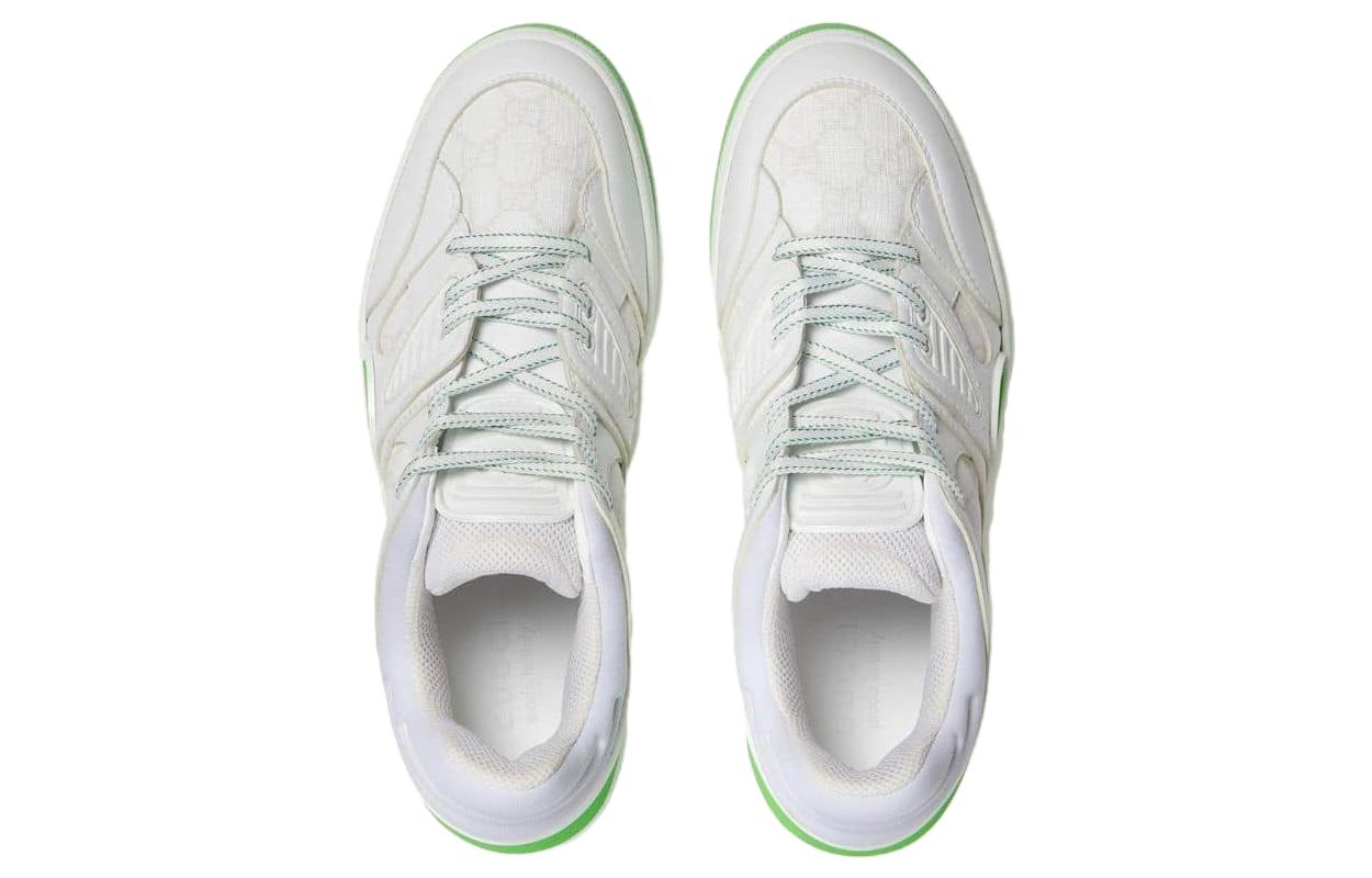 Gucci Basket Low 'White Demetra Green' 698785-2SHG0-9089