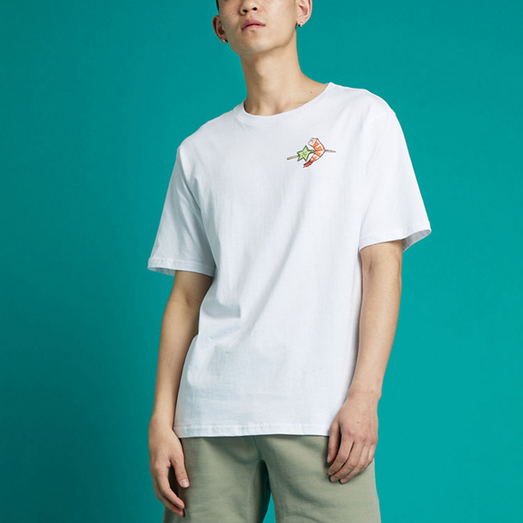 Converse Summer Cookout T-Shirt Asia Sizing 'White' 10021513-A01