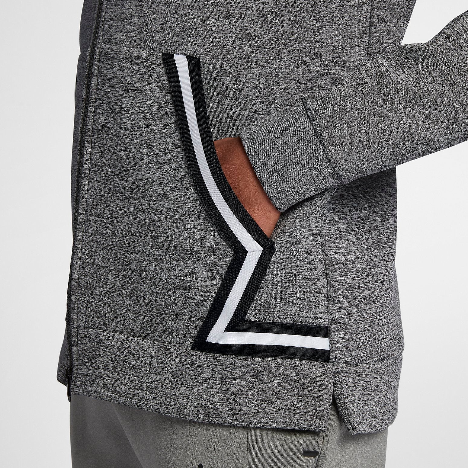 Air Jordan Flight Tech Diamond Jacket 'Grey' 939941-091