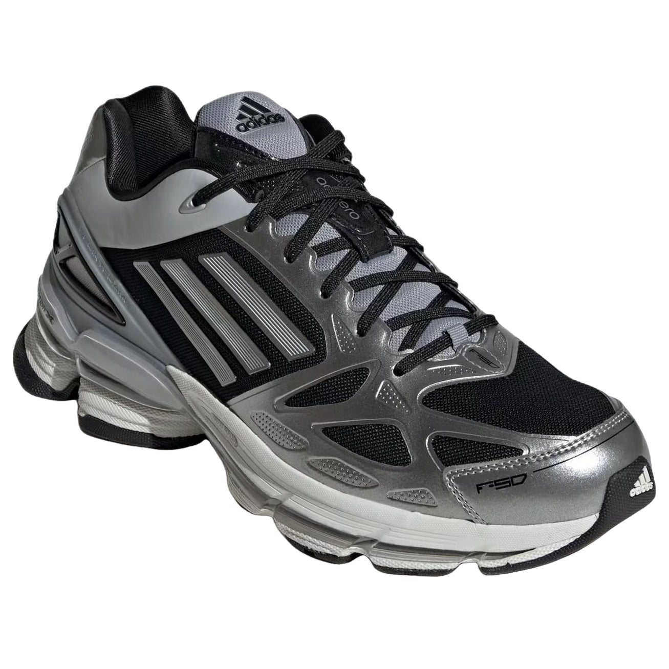 adidas Adizero F50 'Black Iron Metallic Grey' KI1698
