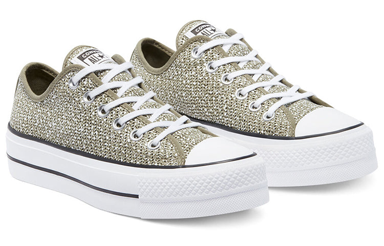 (WMNS) Converse Chuck Taylor All Star Platform Low 'Light Field Surplus' 570791C
