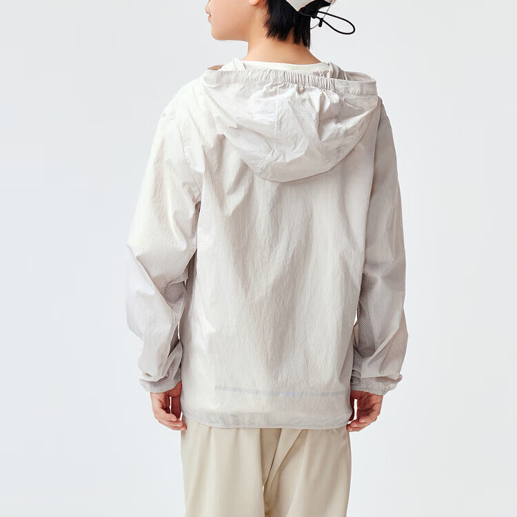 (GS) ASICS Logo Jacket 'Beige' 332241053092-05