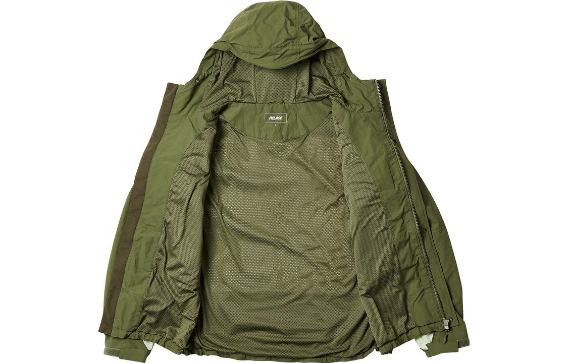 Palace Gone Fishing Jacket 'Olive' P24JK033