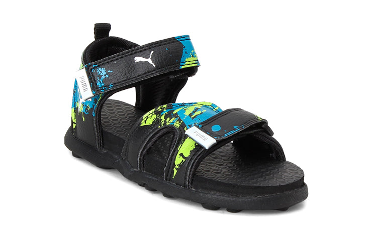 (PS) PUMA Techno Cat Gu Ps IDP Sandals K Black 366242-02