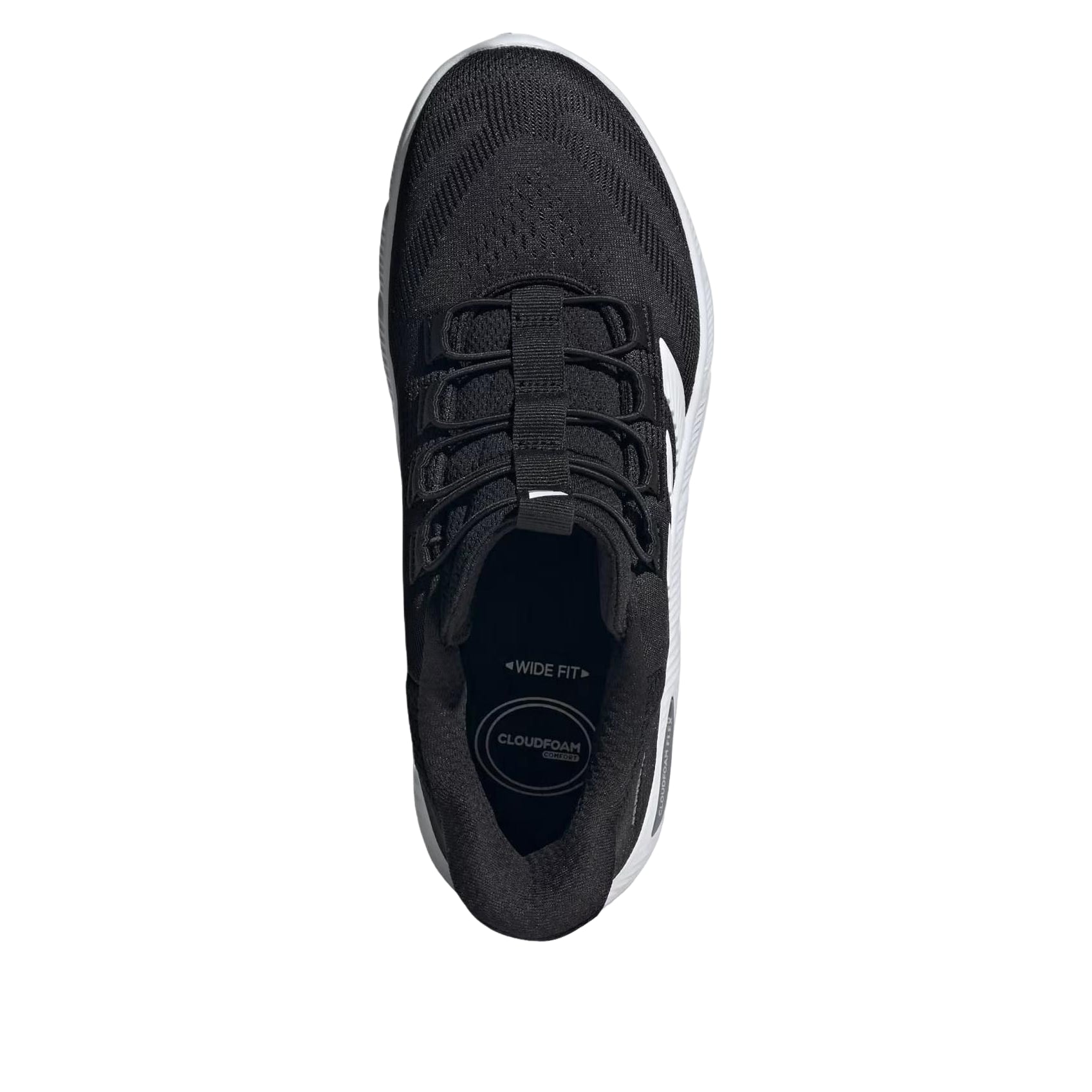 adidas Cloudfoam Flex Rapidfit Shoes 'Core Black Cloud White Grey Three' HP6994
