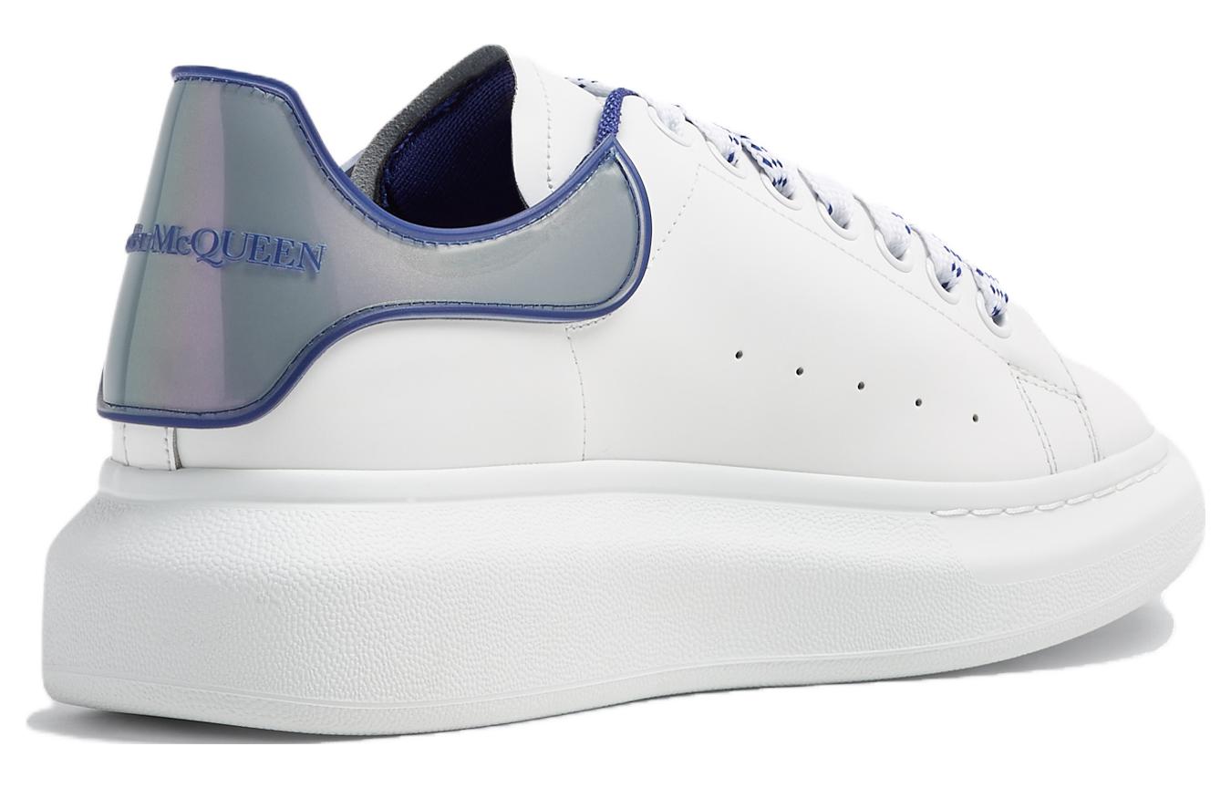 Alexander McQueen Oversized Sneakers 'White Blue Iridescent' 757704WIE868710