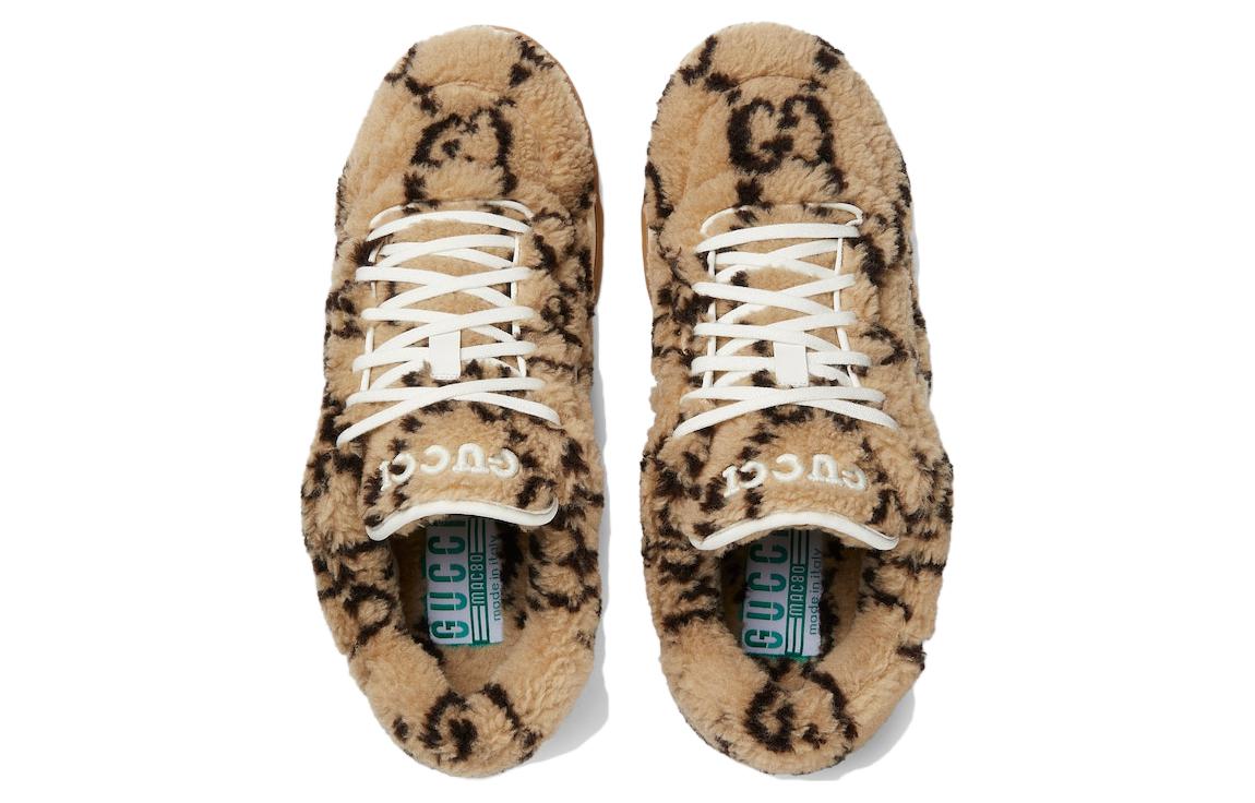 Gucci Mac80 sneaker 'Interlocking G embroidery - Beige Ebony' 760429-FACKA-9743