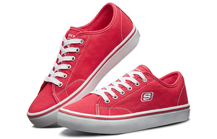 (WMNS) Skechers Cupsole 1 'Red White' 66666131-RED