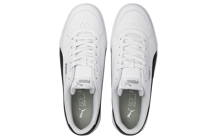 (WMNS) PUMA Skye Clean Casual Board Shoes White/Black 380147-04