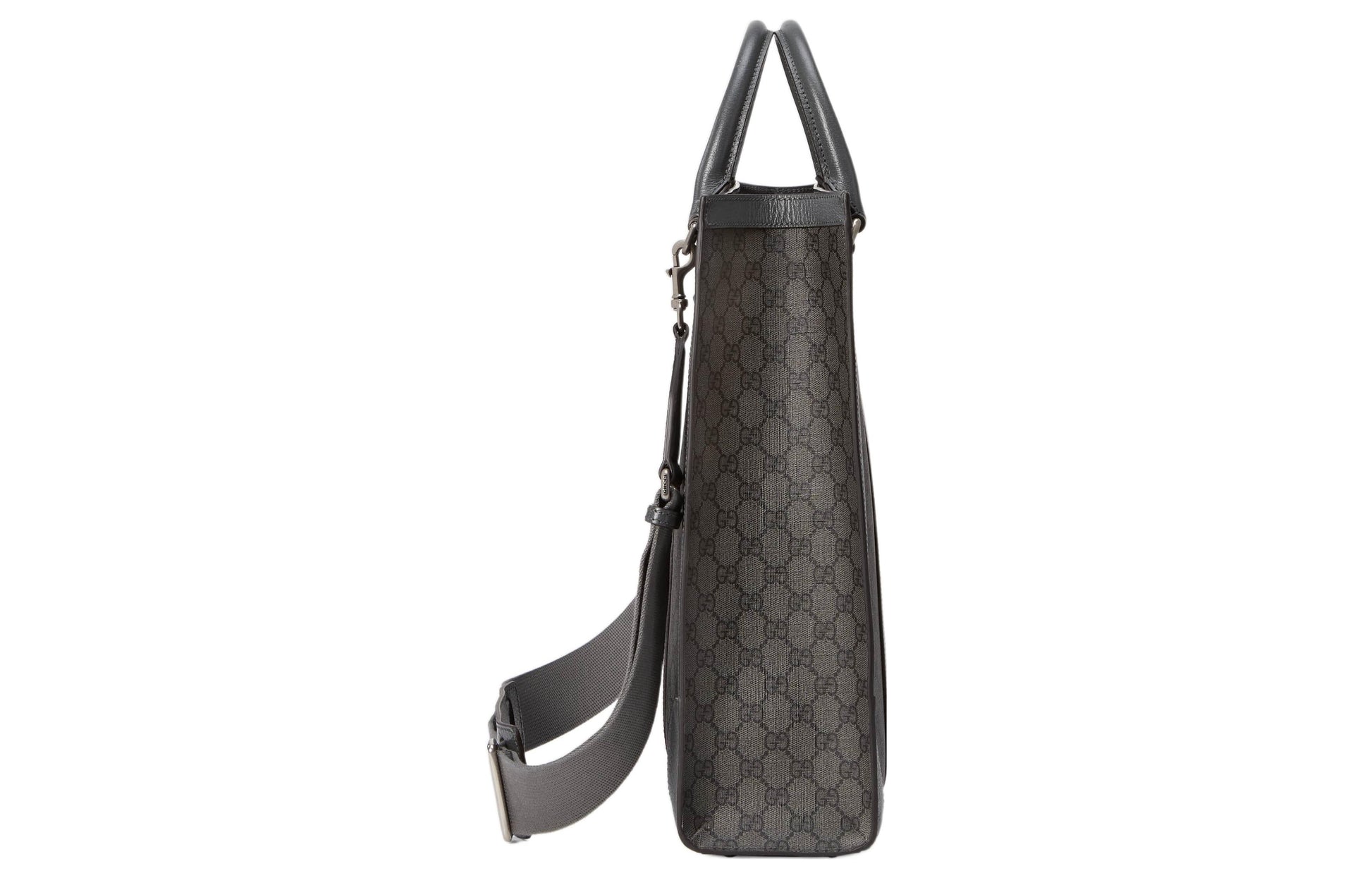 Gucci Ophidia Medium Tote Bag 'Grey Black' 731793-UULHK-8576