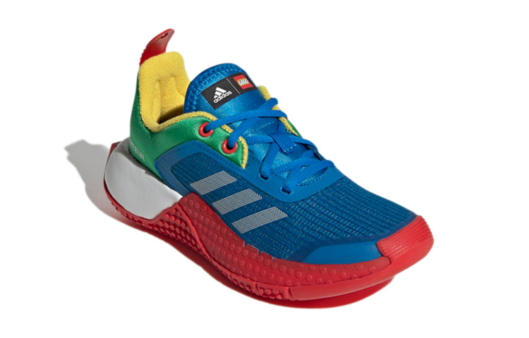 (GS) adidas LEGO x Sport J 'Shock Blue Green' GX7612