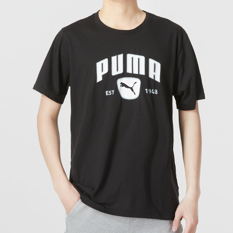 PUMA Performance Training Graphic Tee 'Black' 523743-01