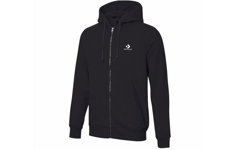 Men's Converse Casual Sports Breathable Jacket Black 10020341-A01
