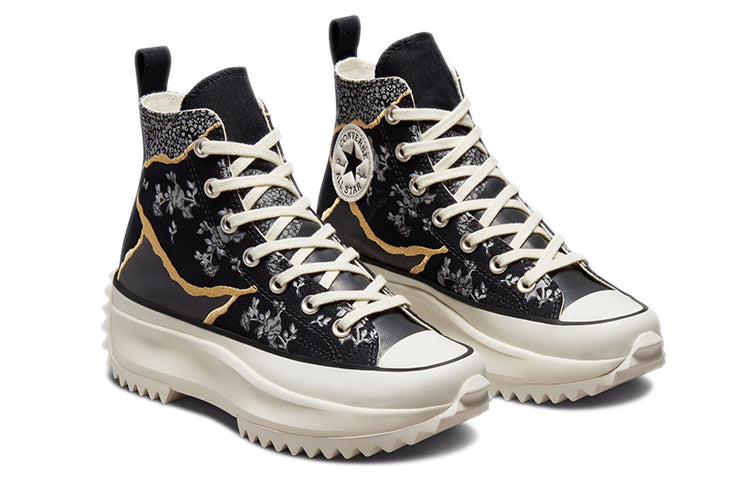 Converse Run Star Hike High 'Metallic Floral' 172424C
