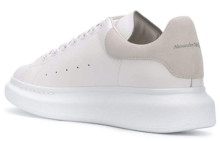 Alexander McQueen Oversized Sneaker 'White Grey Suede' 553680WHGP79000