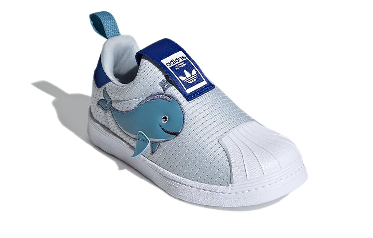 (PS) adidas Superstar 360 Primeblue Little Kid 'Whale' FX4928