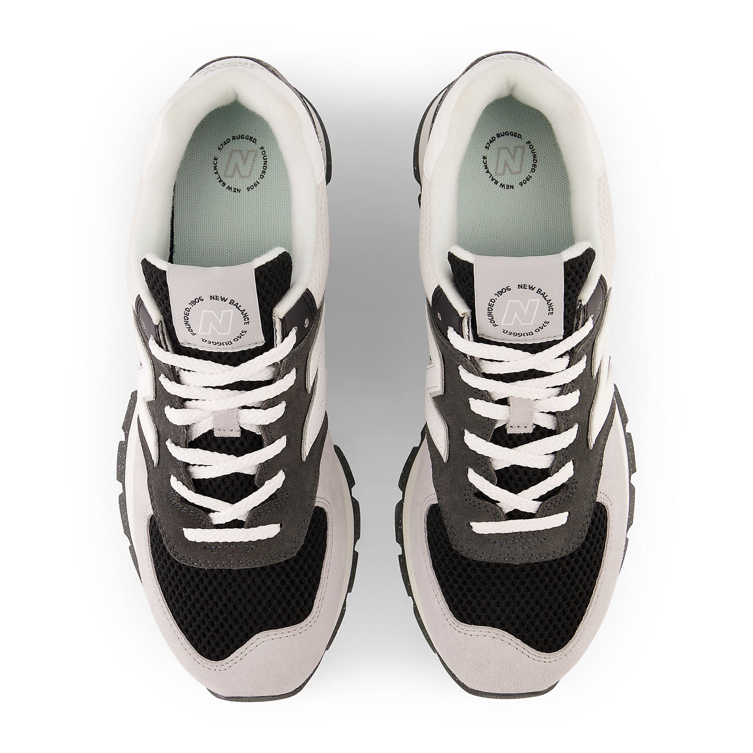 New Balance 574 Rugged 'Rugged Black Dark Grey Light Grey' ML574D2B