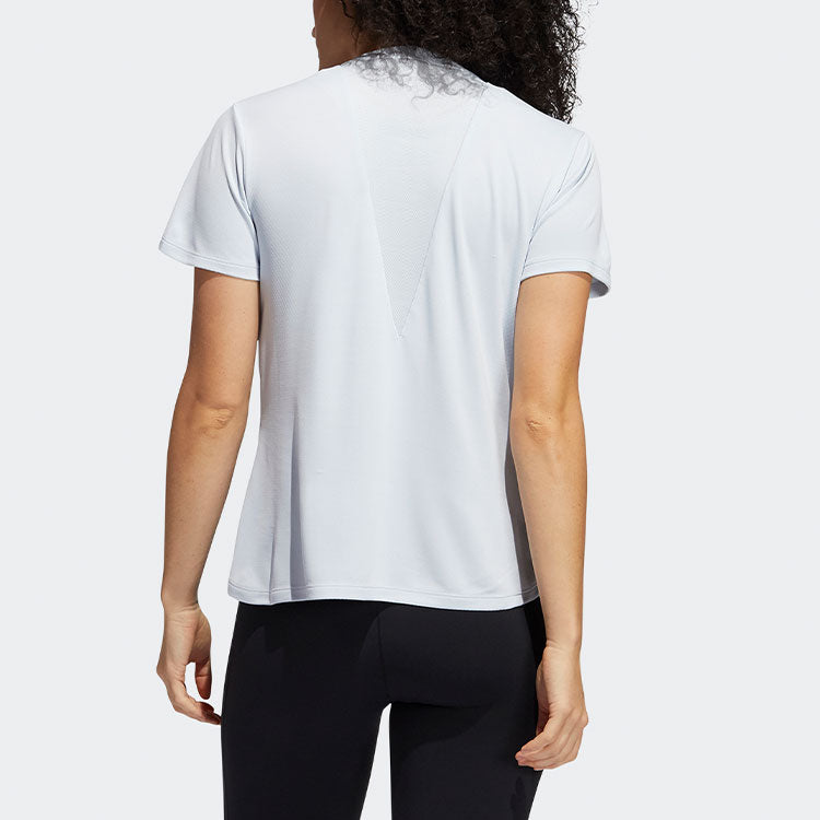 (WMNS) adidas Heatrdy Focus Round-neck Blue H20747
