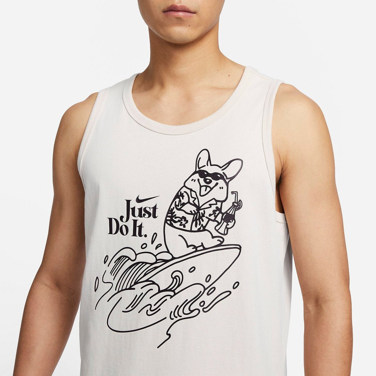 Nike Just Do It Cartoon T-Shirts 'Grey' FV1280-104