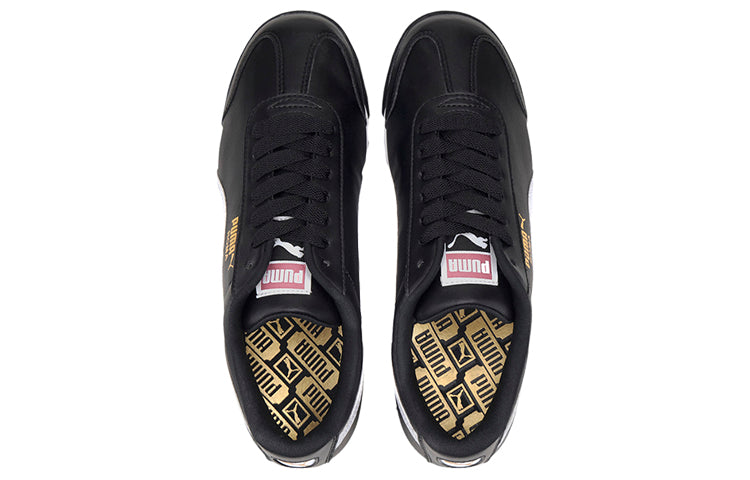 PUMA Roma Basic+ Black/White 369571-20