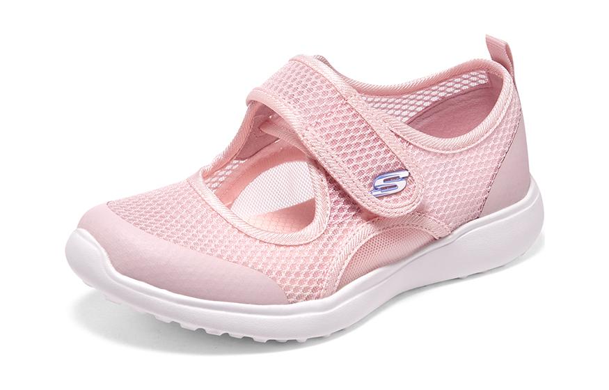 (GS) Skechers Microstrides 'Pink White' 319017L-LTPK
