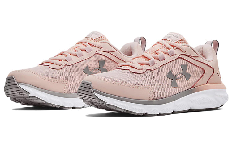 (WMNS) Under Armour Charged Assert 9 'Micro Pink Grey Wolf' 3024591-602