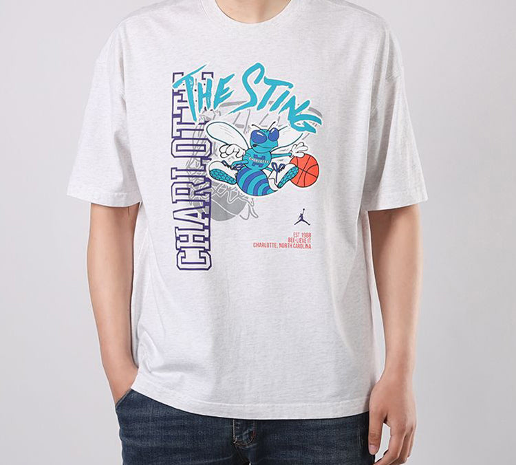 Nike Nba Charlotte Hornets Sports Short Sleeve AT2320-051