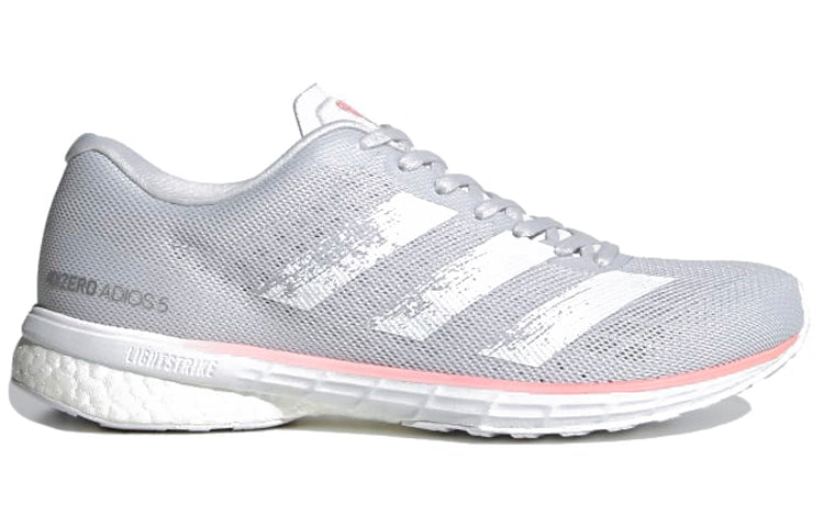 (WMNS) adidas Adizero Adios 5  'Grey Pink White' EG1180