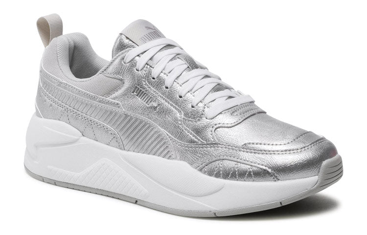 PUMA X-Ray2 Square Metallic Tum 'Silver White' 382218-01