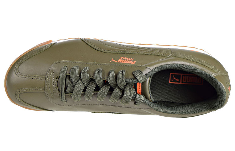 PUMA Roma Classic Gum Low-top Running Shoes Green 366408-06