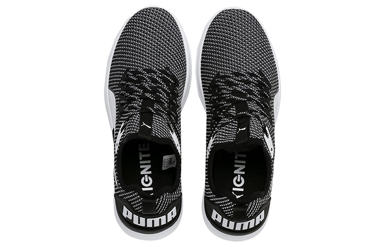 PUMA Ignite Flash Fs Low Top Running Shoes Black/White 192496-01