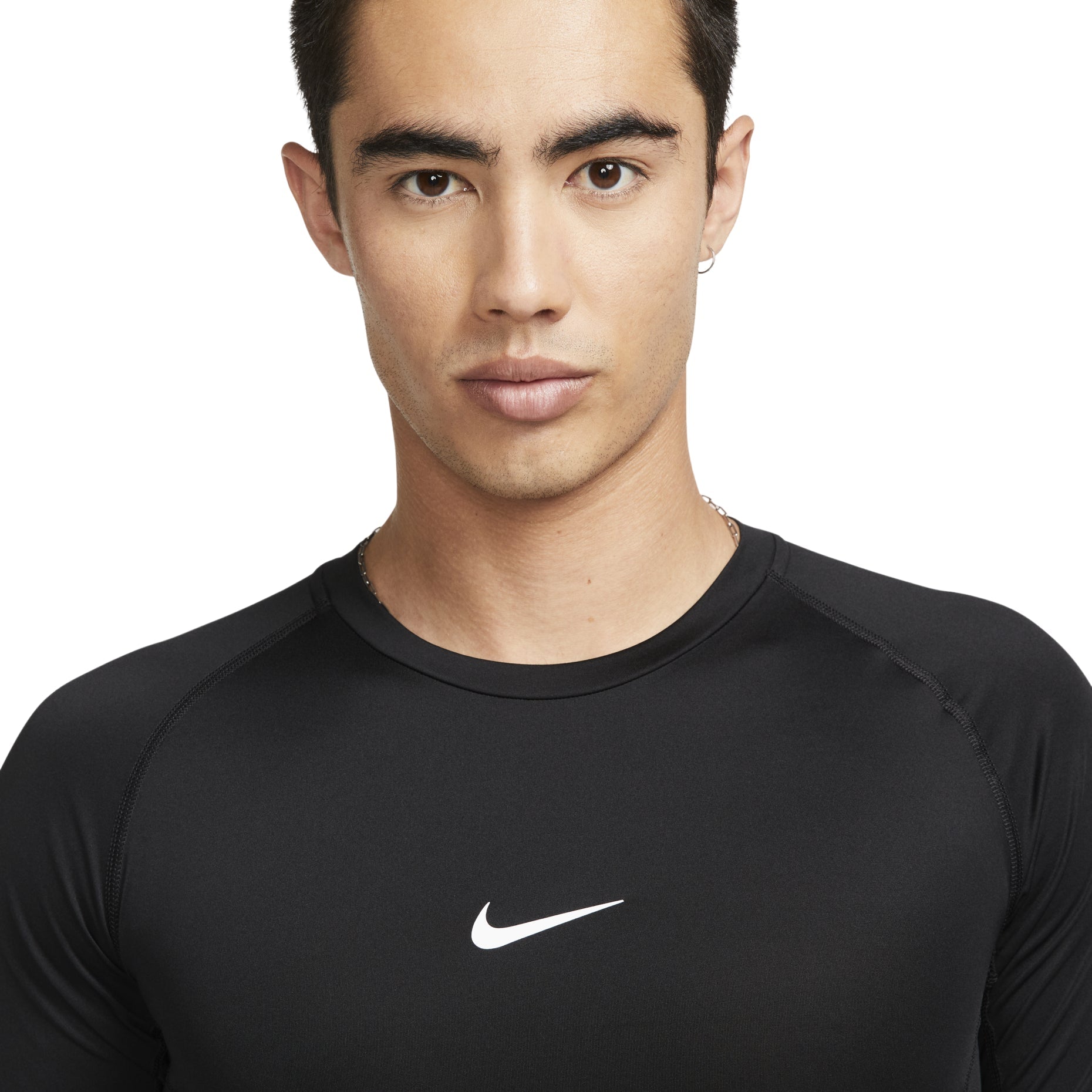 Nike Pro Dri-FIT Tight Long-Sleeve Fitness Top 'Black' FB7920-010