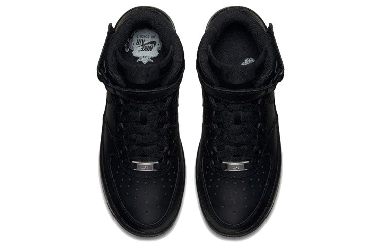 (GS) Nike Air Force 1 Mid 'Black' 314195-004