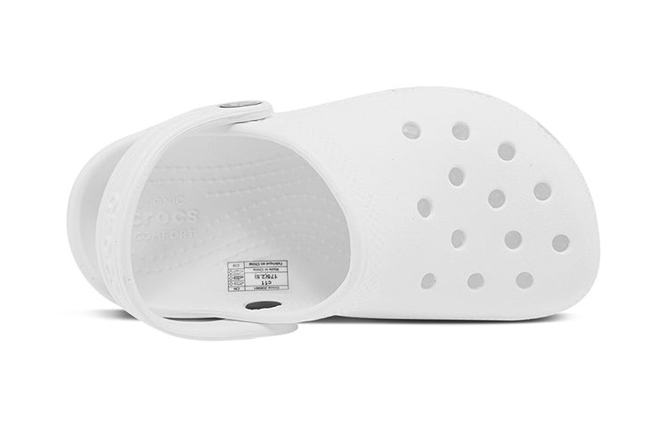 (PS) Crocs Classic Clog 'White' 206990-100