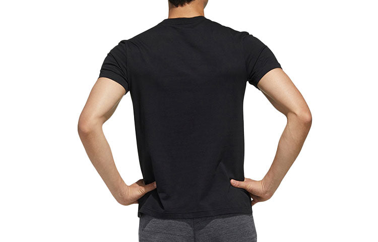 adidas Peking Op Mask Training Round Neck Short Sleeve Black GH7768