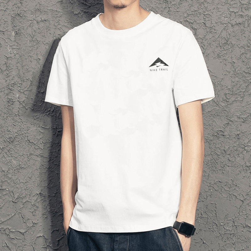 Nike Trail Printing Athleisure Casual Sports Short Sleeve White CT5811-100